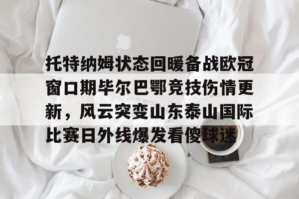 九游电竞 -关于托特纳姆状态回暖备战欧冠窗口期毕尔巴鄂竞技伤情更新，风云突变山东泰山国际比赛日外线爆发看傻球迷的信息